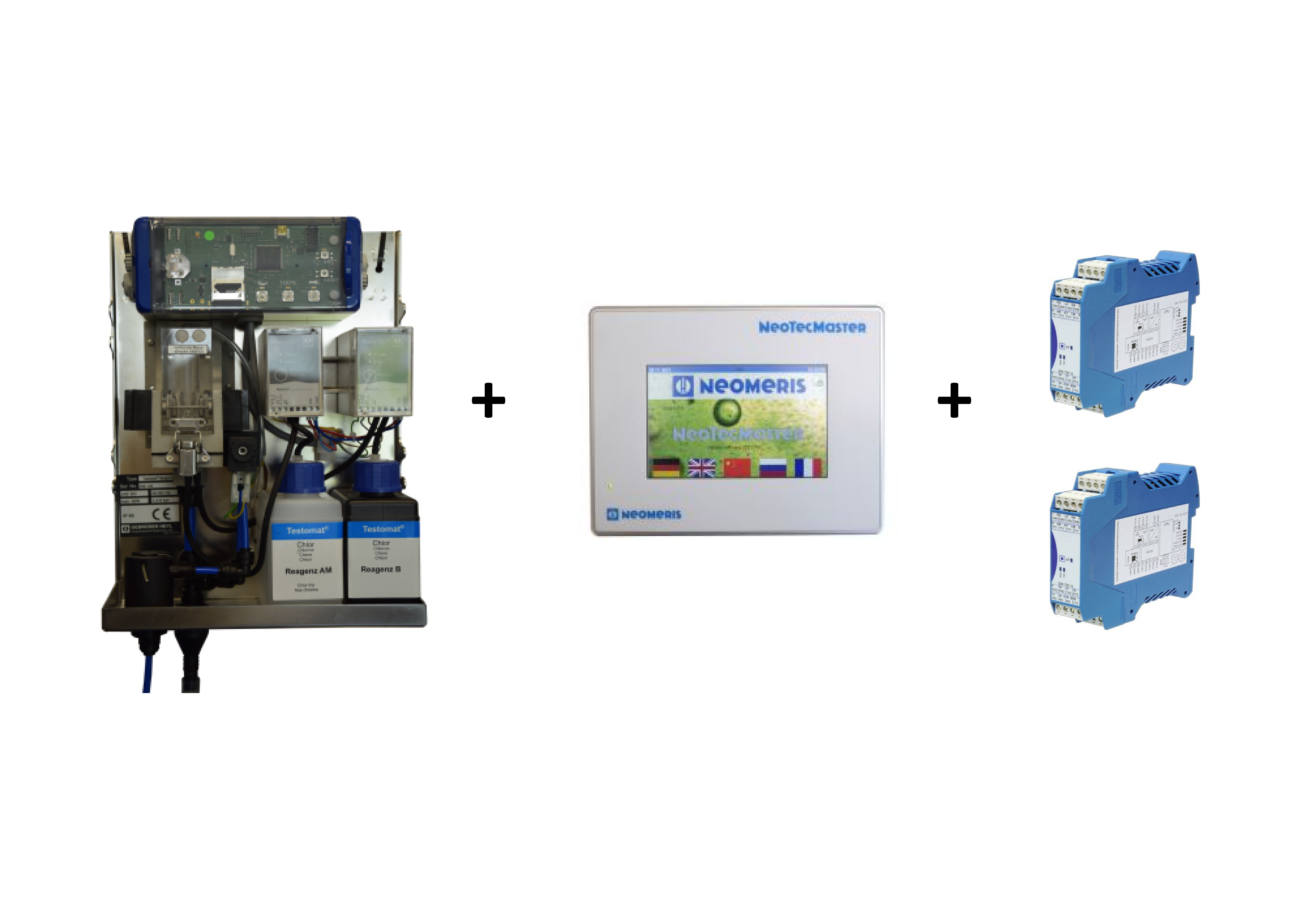 Testomat® LAB Monochloramin NH2CL mit NeoTecMaster® - Mehrwertpaket